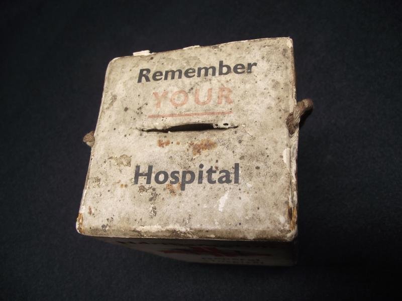 1948 Dated Northampton General Hospital War Memorial Appeal Collection Box. — image 6