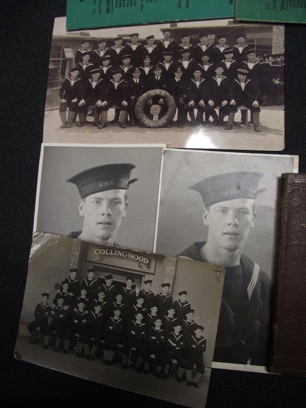 WW2 Royal Navy Medal Group and Photos. Normandy and Cardiff Connection. — image 3