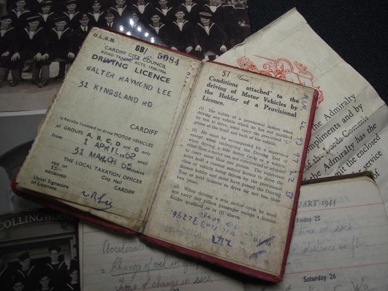 WW2 Royal Navy Medal Group and Photos. Normandy and Cardiff Connection. — image 6