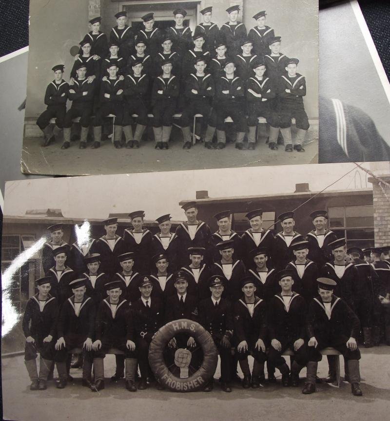 WW2 Royal Navy Medal Group and Photos. Normandy and Cardiff Connection. — image 8