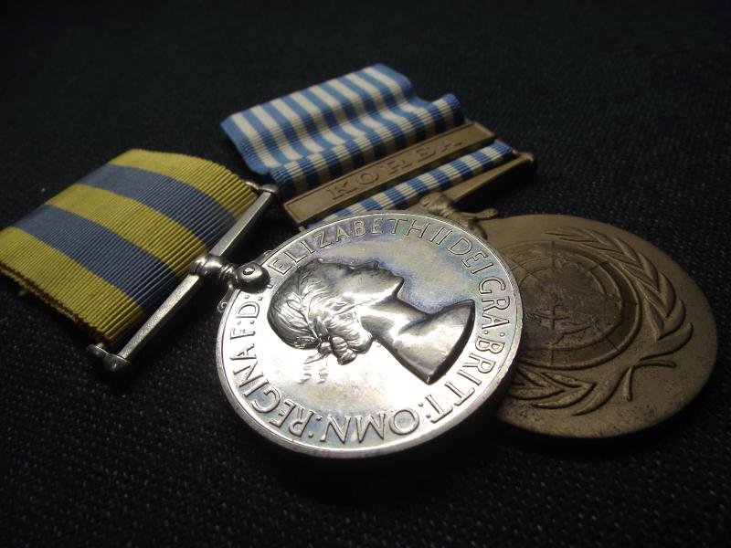 Korean War Medal Pair. S.Q.M.S. Lewis. RAMC. — image 3