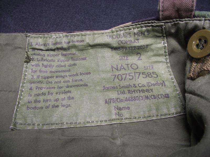 British 68 Pattern DPM Combat Trousers. Falklands. — image 7