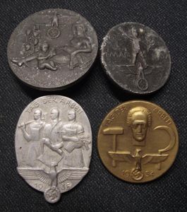 4 X Third Reich Event Badges.