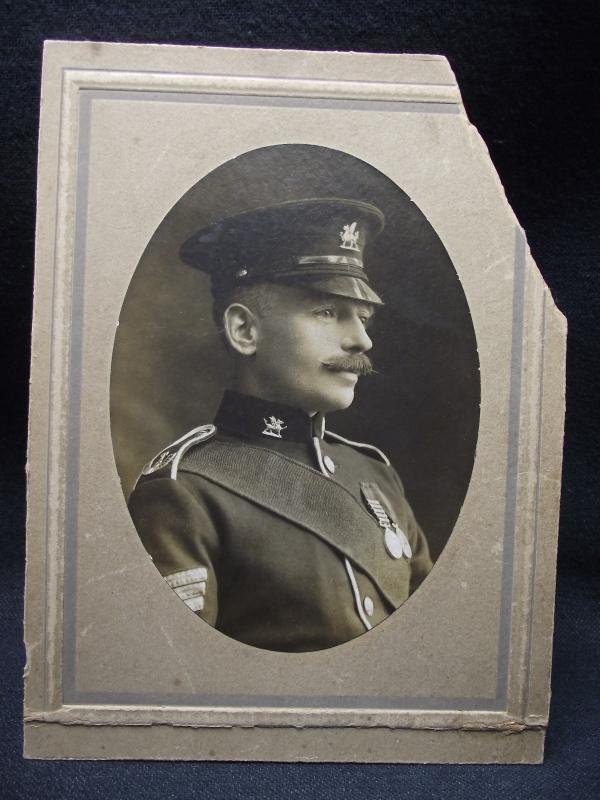 2nd Battalion Monmouthshire Framed Photo and Details. — image 2