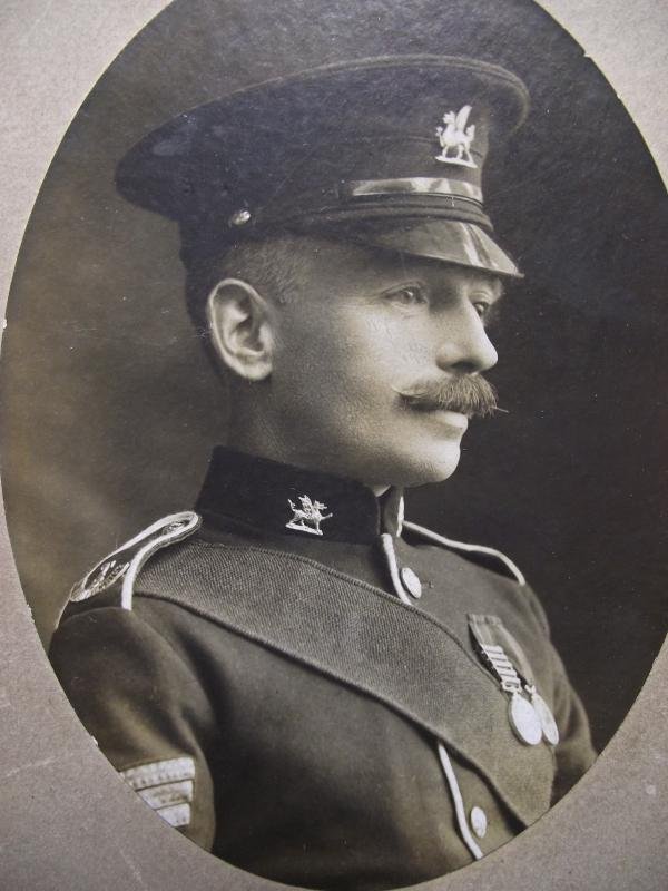 2nd Battalion Monmouthshire Framed Photo and Details. — image 3