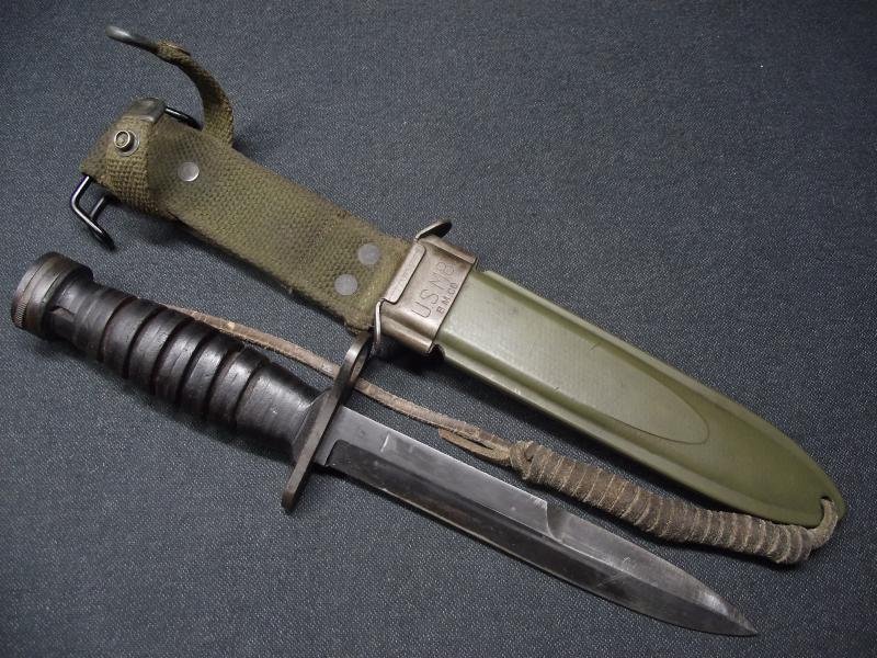 Early WW2 Production M4 Bayonet. CASE. — image 2