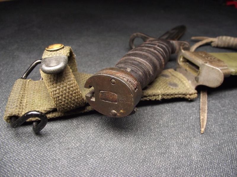 Early WW2 Production M4 Bayonet. CASE. — image 4