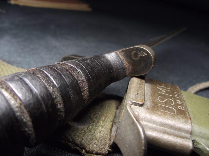 Early WW2 Production M4 Bayonet. CASE. — image 5