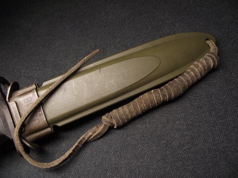 Early WW2 Production M4 Bayonet. CASE. — image 8