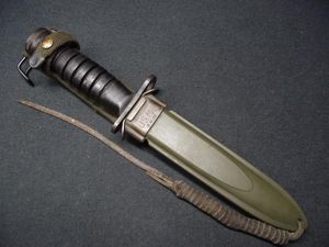 Early WW2 Production M4 Bayonet. CASE.