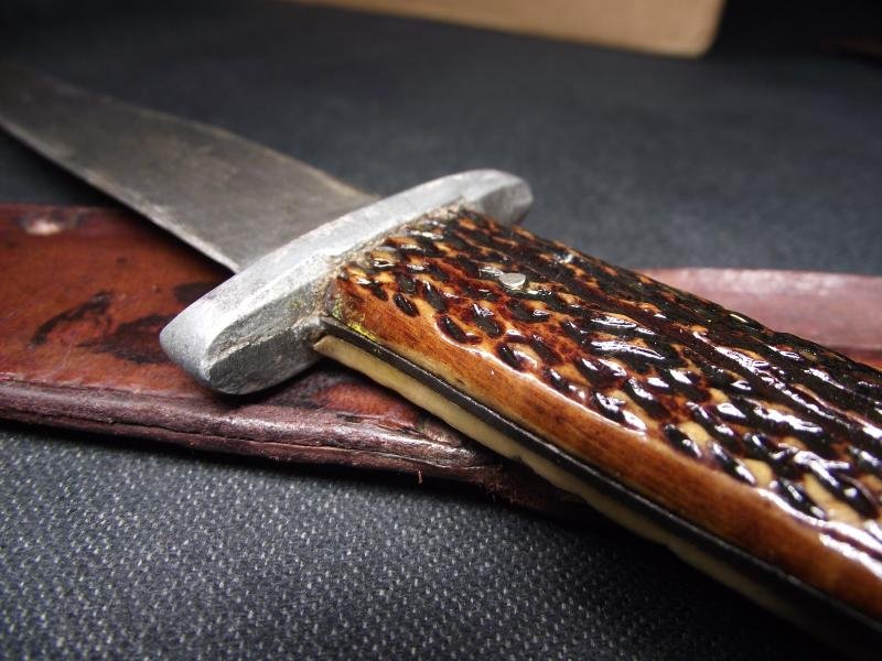 Attributed WW2 Home Guard Auxiliary Units, Fighting Knife, Name and Service Number. — image 6