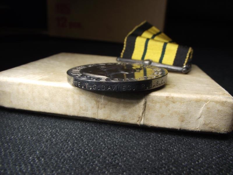 Boxed British Africa General Service Medal with Kenya Bar. — image 4