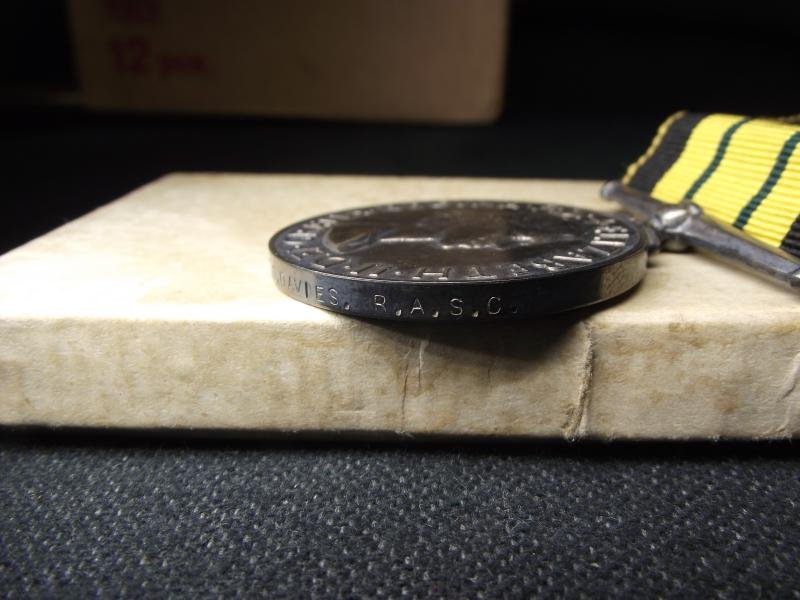 Boxed British Africa General Service Medal with Kenya Bar. — image 5