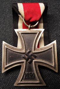 WW2 German Iron Cross 2nd Class. MM52, Gottleib and Wagner.