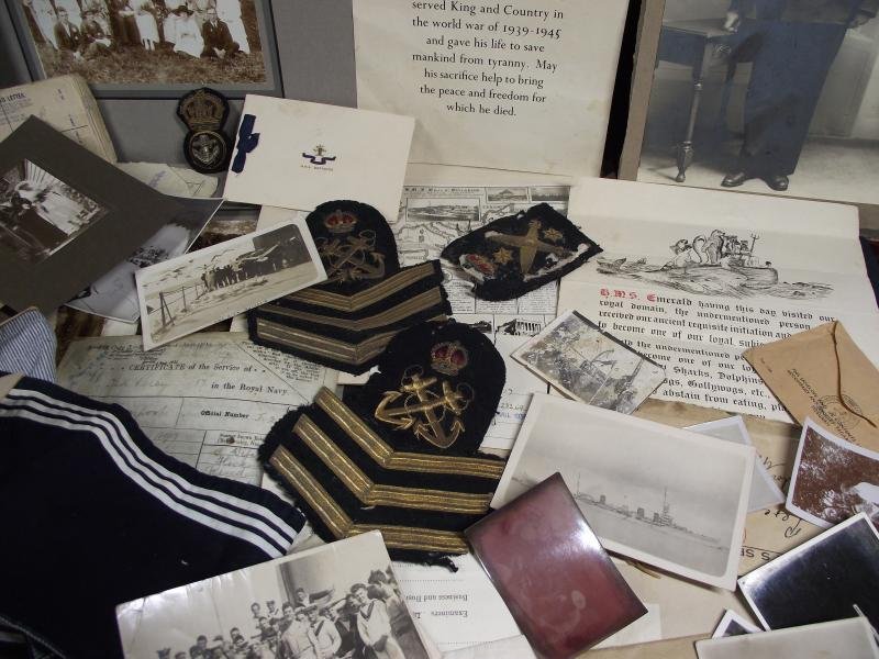 Huge Royal Navy, Petty Officer,1913-1942, Document and Photo Archive.. KIA 1943. — image 3