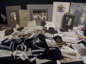 Huge Royal Navy, Petty Officer,1913-1942, Document and Photo Archive.. KIA …