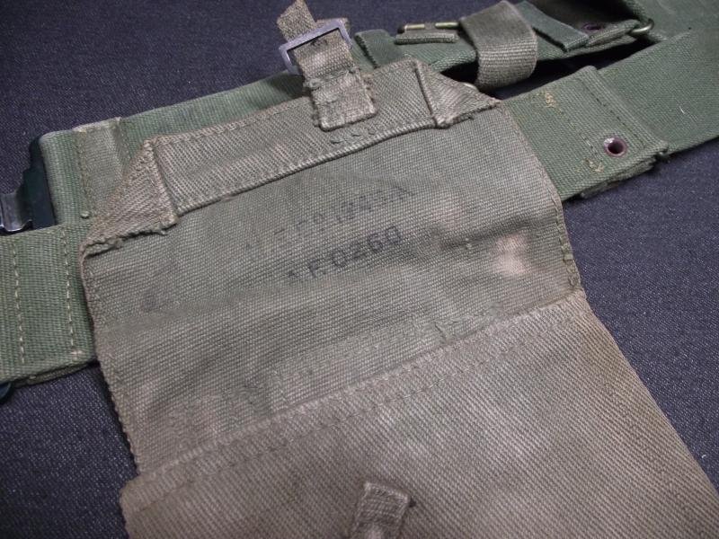 1945 Dated British 44 Pattern Pistol Holster and 44 Pattern Belt. — image 3