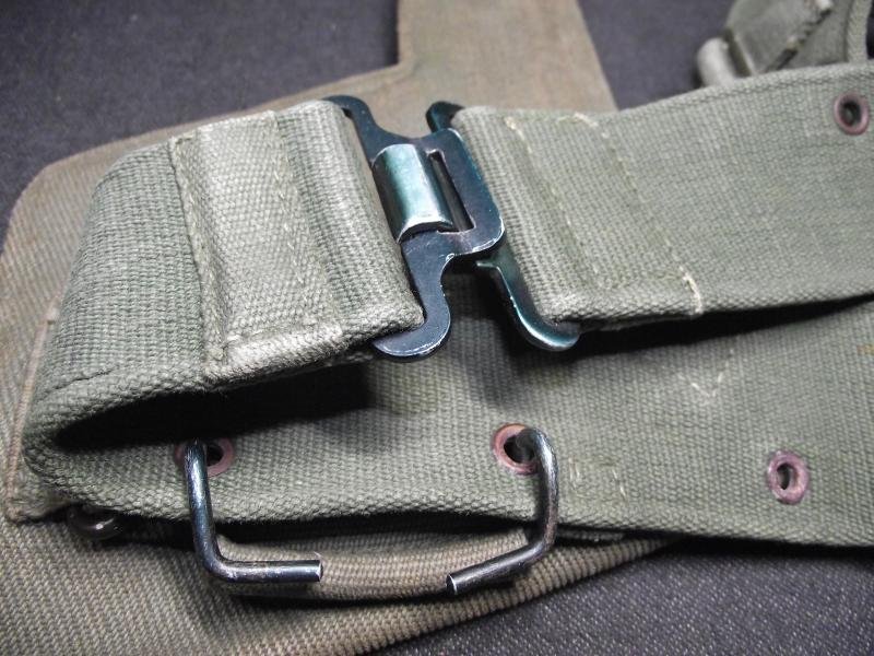 1945 Dated British 44 Pattern Pistol Holster and 44 Pattern Belt. — image 8