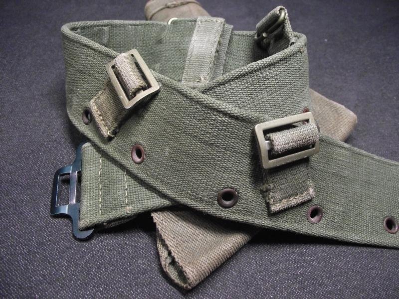 1945 Dated British 44 Pattern Pistol Holster and 44 Pattern Belt. — image 9