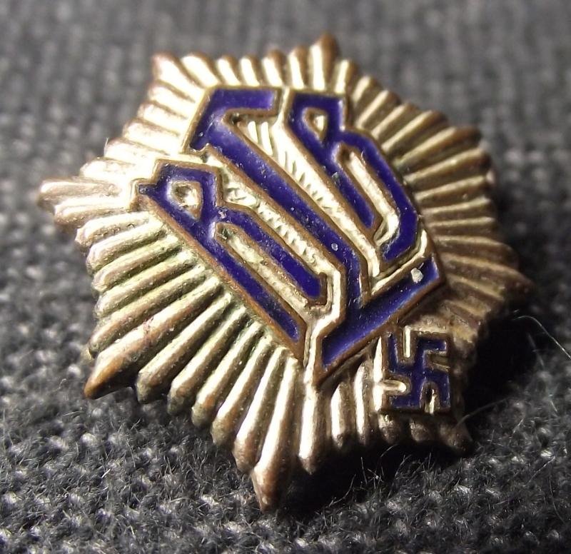 WW2 German RLB Membership Badge. — image 2