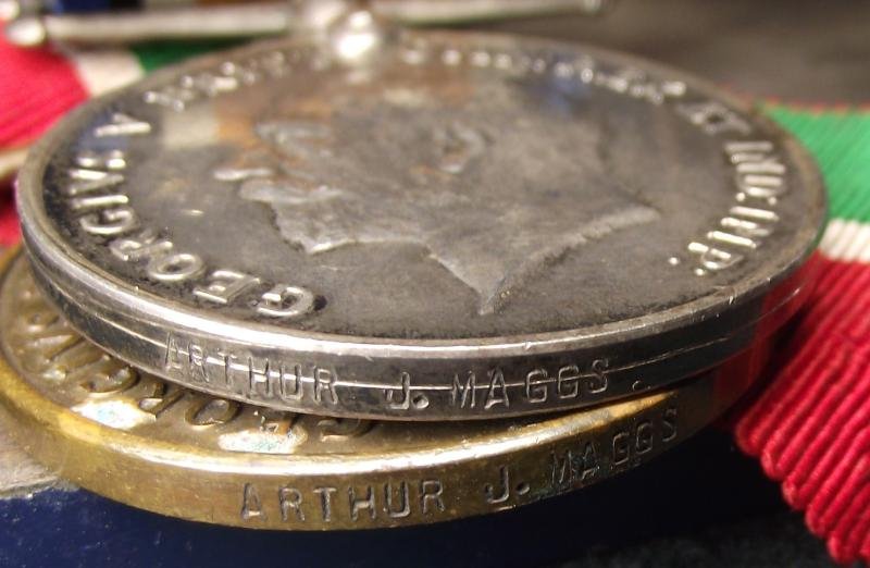 WW1 British Mercantile Medal Pair. Newport. — image 3