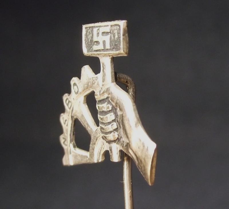 WW2 German NSBO Membership Stick Pin. — image 2