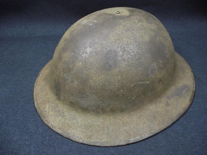 British WW1, Brodie, MK1 Steel Helmet. Named. — image 10