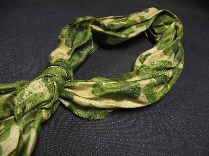 WW2 U.S. Camo Parachute Scarf. — image 2