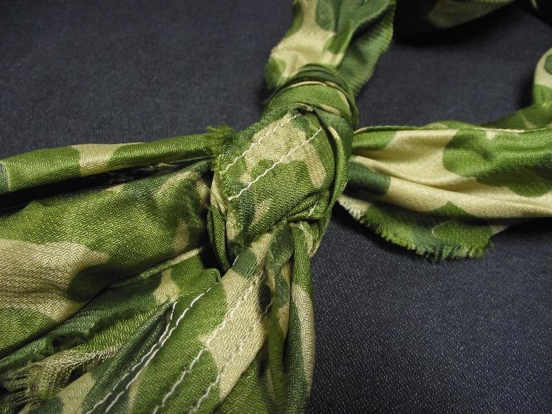 WW2 U.S. Camo Parachute Scarf. — image 3