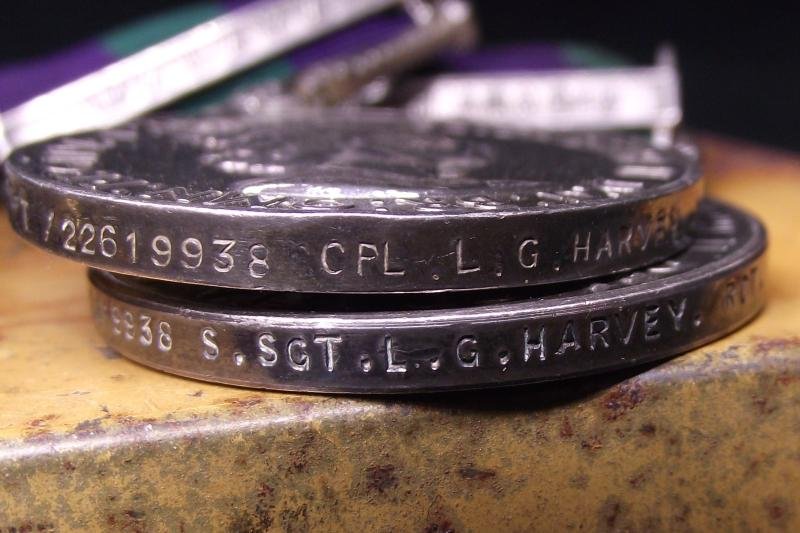 Mounted General Service Medal Pair and Korea United Nations Medal. — image 6