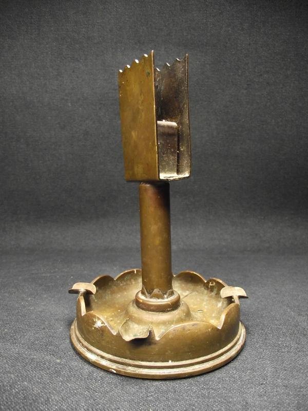 WW1 South Wales Borderers Trench Art Ashtray and Match Safe. — image 4