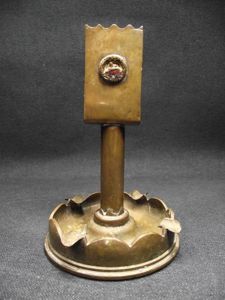 WW1 South Wales Borderers Trench Art Ashtray and Match Safe.
