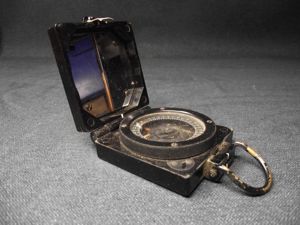 WW2 British Magnetic Marching Compass.