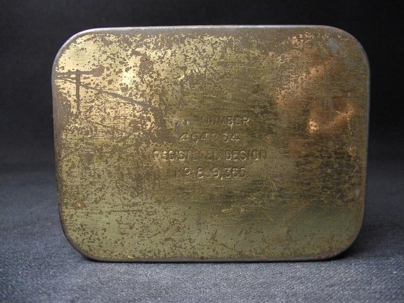 WW2 British Emergency Ration Tin. — image 3