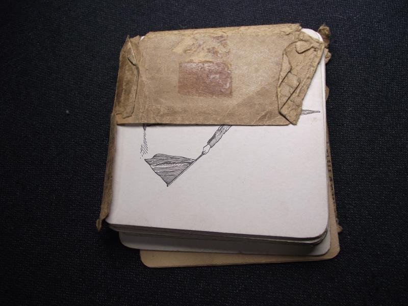 Vintage Pack Military Semaphore Instruction Cards. — image 2