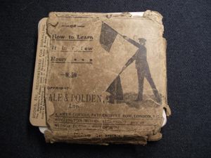 Vintage Pack Military Semaphore Instruction Cards.