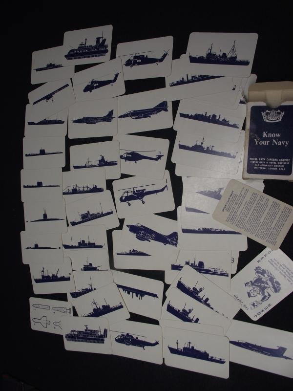 Royal Navy Silhouette Recogntion Flash Cards. Falklands. — image 5