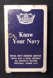 Royal Navy Silhouette Recogntion Flash Cards. Falklands.