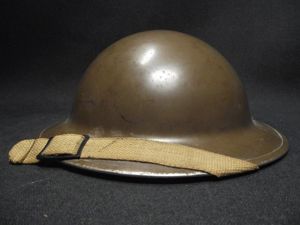 Scarce Early Matching 1939 Dated British MKII Steel Helmet