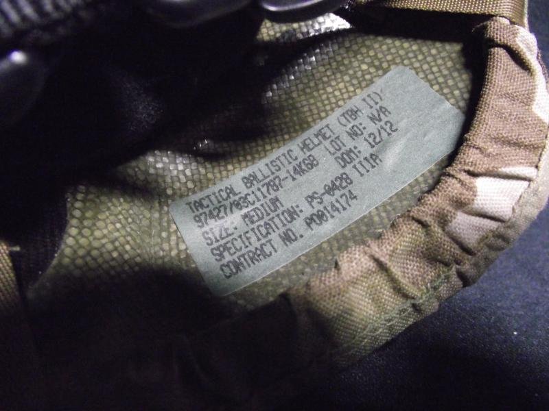 US Tactical Ballistic Helmet Gentex TBH-II. — image 9