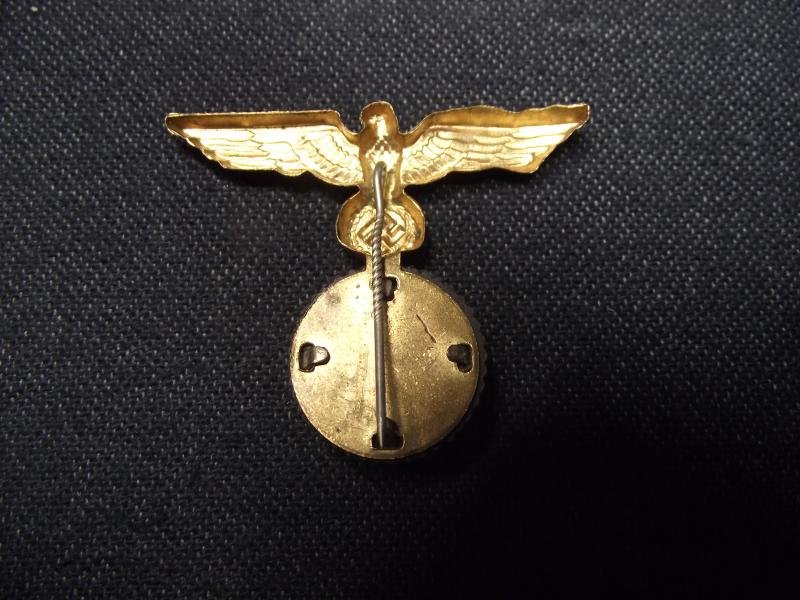 WW2 German EM/NCO Tellermutze ''Donald Duck'' Combination Insignia. — image 5