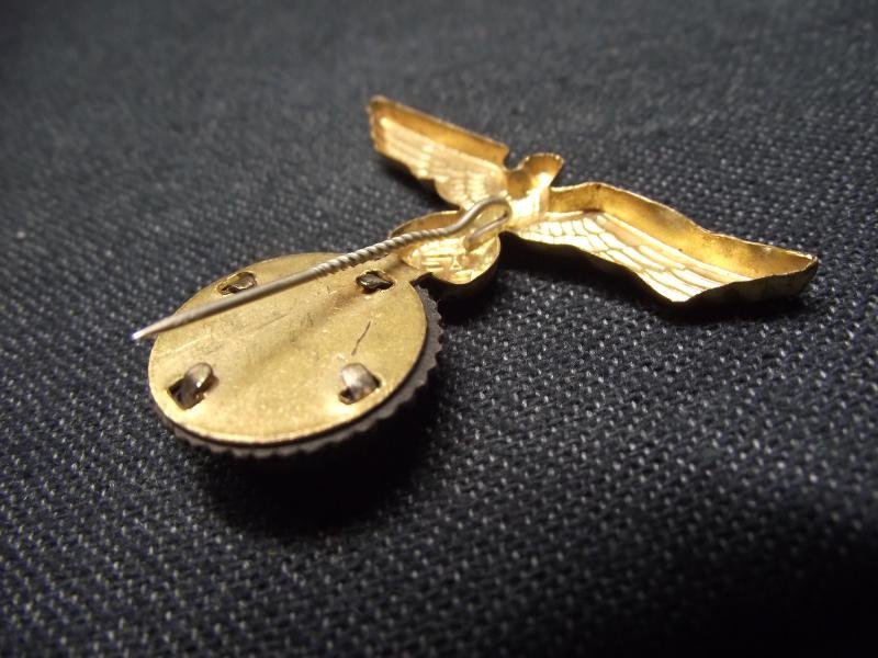 WW2 German EM/NCO Tellermutze ''Donald Duck'' Combination Insignia. — image 6