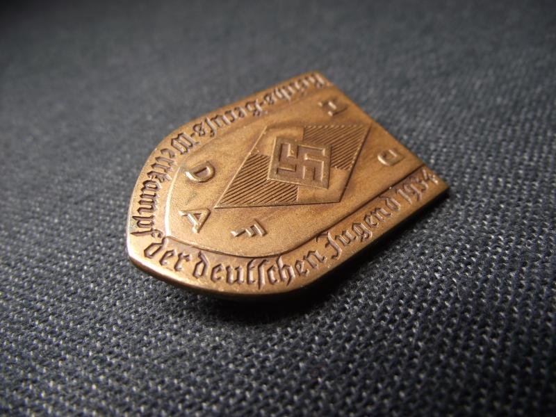 Hitler Youth Event Badge/Tinnie. Reichs- Berufs Wetkampfe ,1934. No59 — image 2