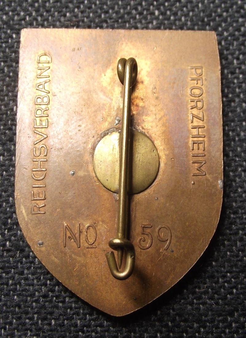 Hitler Youth Event Badge/Tinnie. Reichs- Berufs Wetkampfe ,1934. No59 — image 3