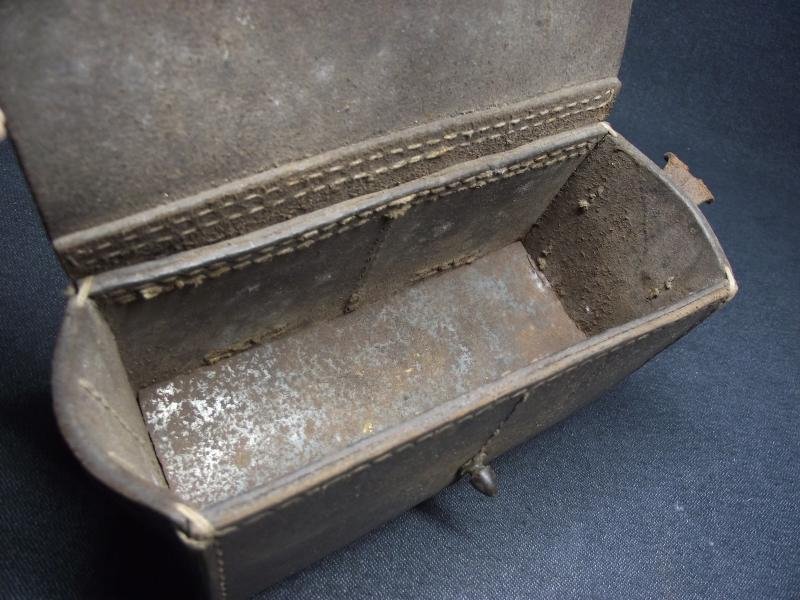 Rare Pre WW1 IJA Type 30/38 Rifle Rear Ammo Pouch. — image 6