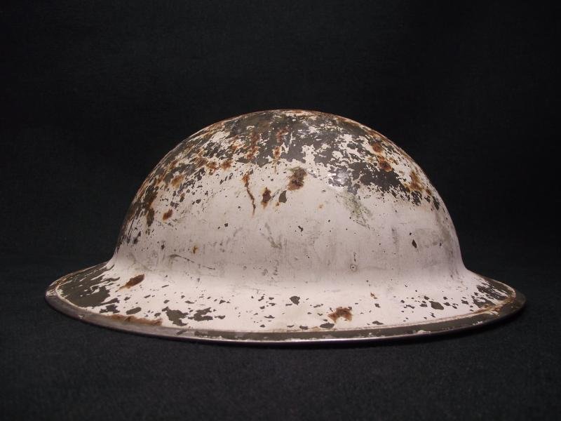 WW2 British MK2 ''DC''Steel Helmet. Decontamination Leader. — image 6