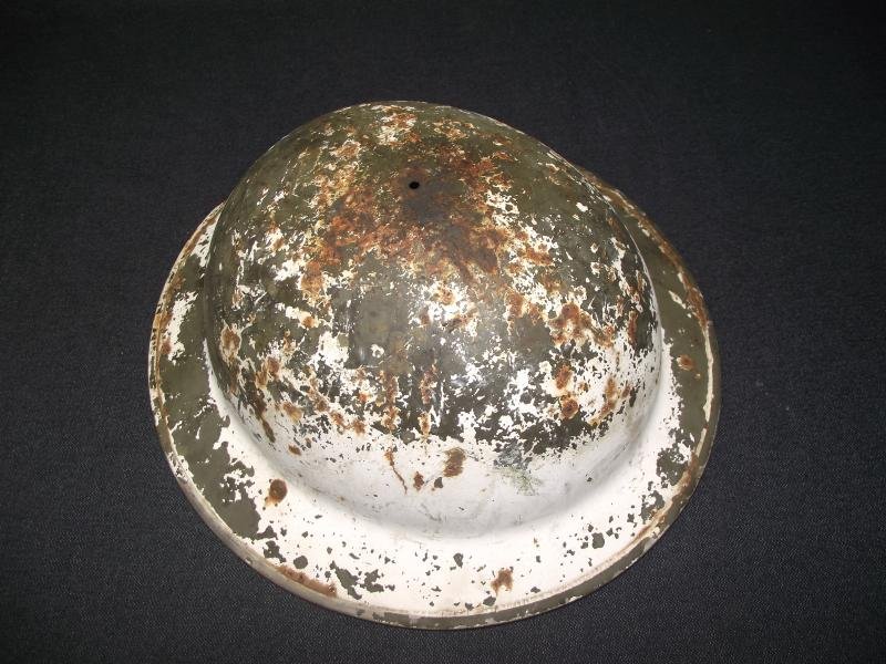 WW2 British MK2 ''DC''Steel Helmet. Decontamination Leader. — image 7