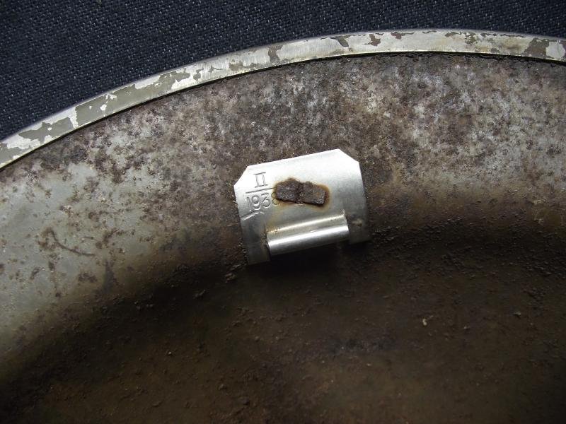 WW2 British MK2 ''DC''Steel Helmet. Decontamination Leader. — image 9