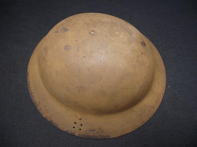 1940 Dated British Army MKII Steel Helmet Relic. Cardiff. — image 5