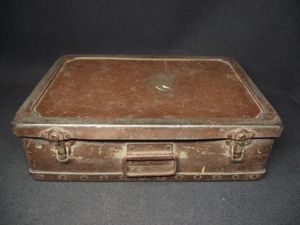 WW2 Japanese Navy Type 93 Gas Mask Case.